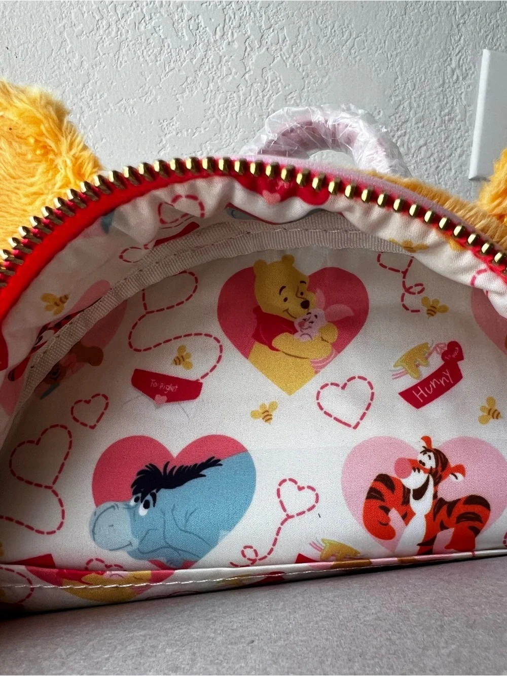Loungefly Disney Winnie The Pooh & Piglet Love Letter Cosplay Mini Backpack NWT